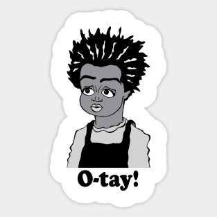 OUR GANG'S BUCKWHEAT Sticker